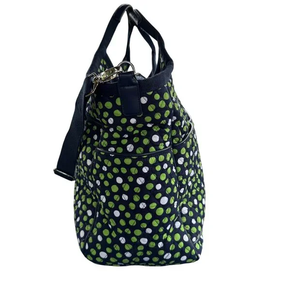 Vera Bradley Quilted Carryall Travel Bag in the "Lucky Dots" Limited Edition - Picture 12 of 16